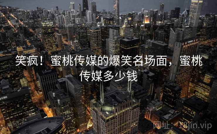 笑疯！蜜桃传媒的爆笑名场面，蜜桃传媒多少钱